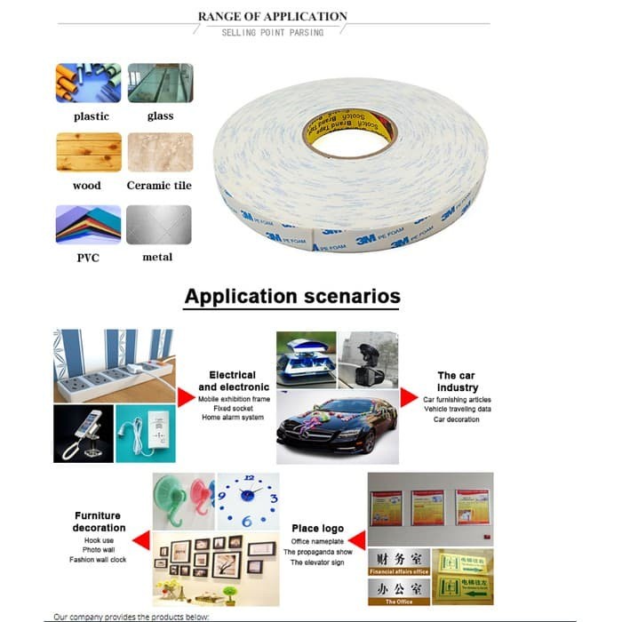 

Nikmati Double Tape 3M 24Mm 4,5M Foam Putih Berkualitas