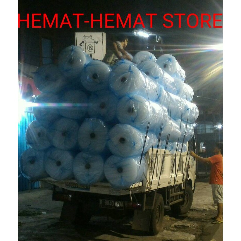 

GROSIR - BUBBLE WRAP / PLASTIK GELEMBUNG HARGA PABRIK - BENING BIRU FUL BUNGKUS KEMASAN