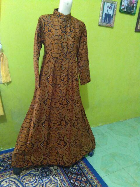 Gamis Batik Manggar, Padi,sekar,cantik,kubis,kipas,daun,kupu,nadine,gendis..