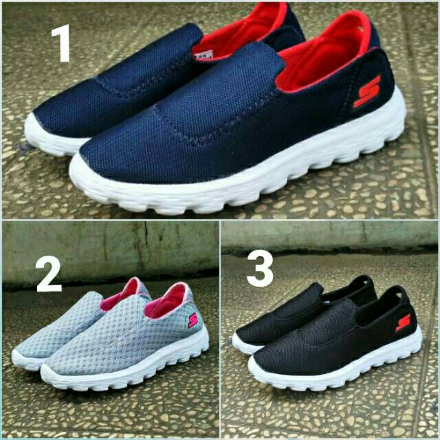 SEPATU SLOP CEWEK SKECHERS