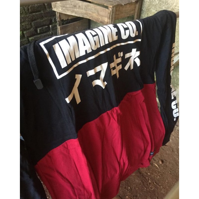 Longsleeve Hoodie Imagine. Co