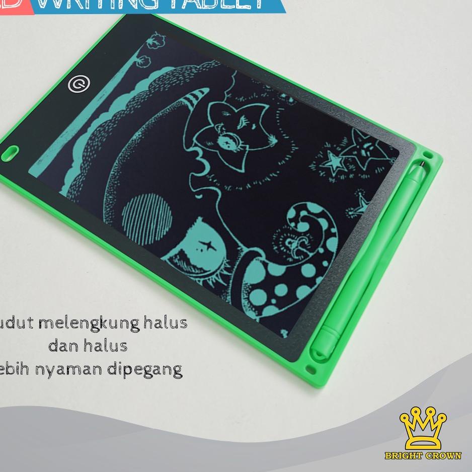 Buruan Beli Bright Crown LED Writing Tablet / Drawing Pad / Papan Tulis Gambar Mainan Edukasi 8.5Inci/5 MOTIF