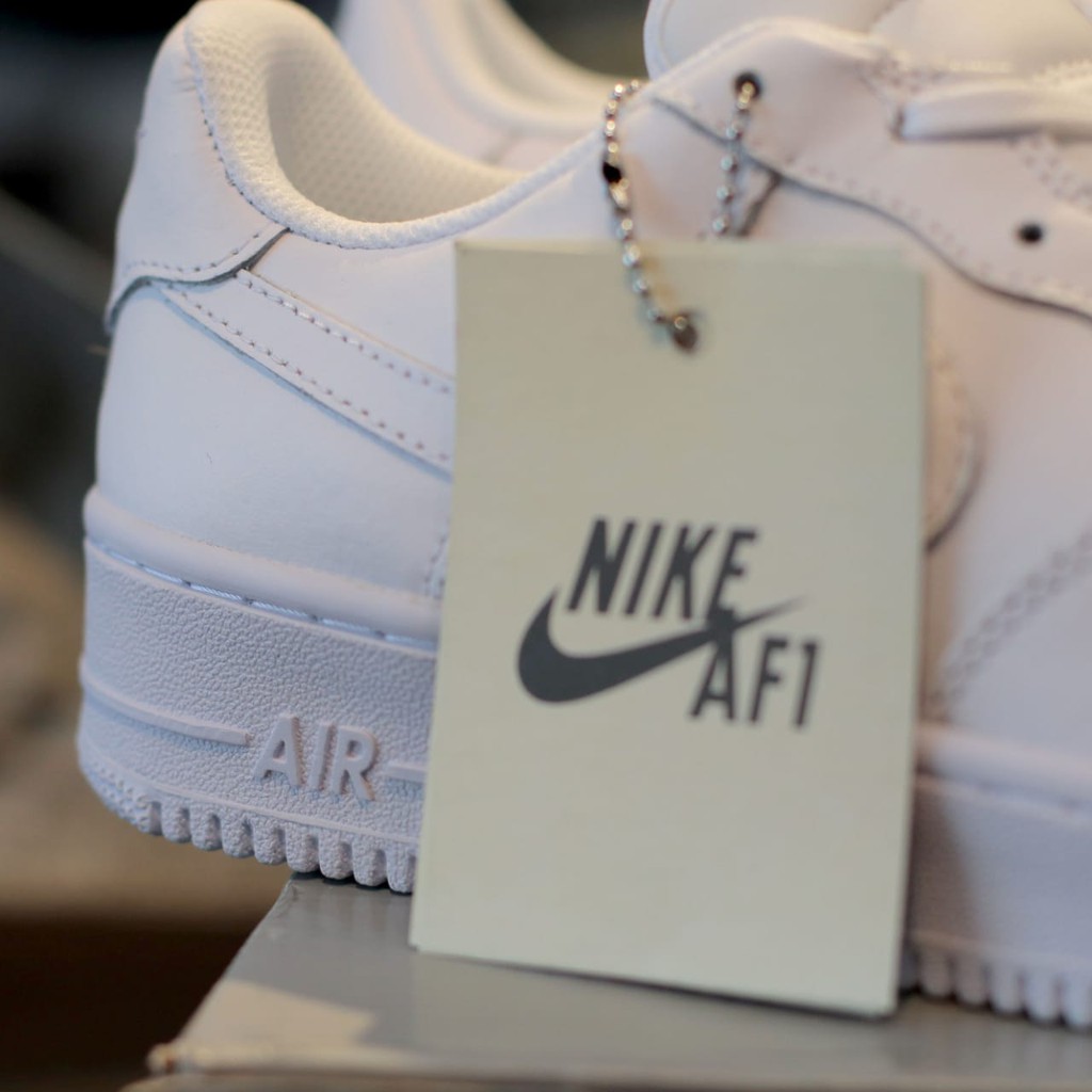 Terbaru Ready Stock Sepatu Force One Premium White Sepatu Sneakers Terlaris/kj-2