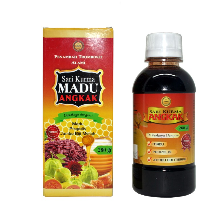 

Sari Kurma Madu Angkak Obat DBD dan Trombosit Original Asli 280 gr
