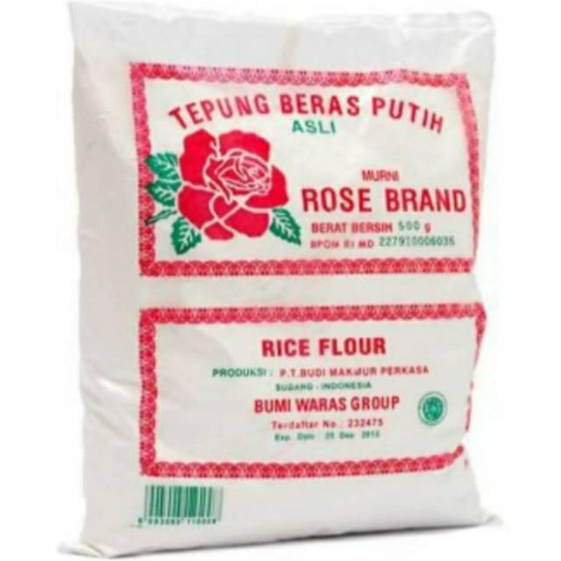 

tepung beras mawar rose brand