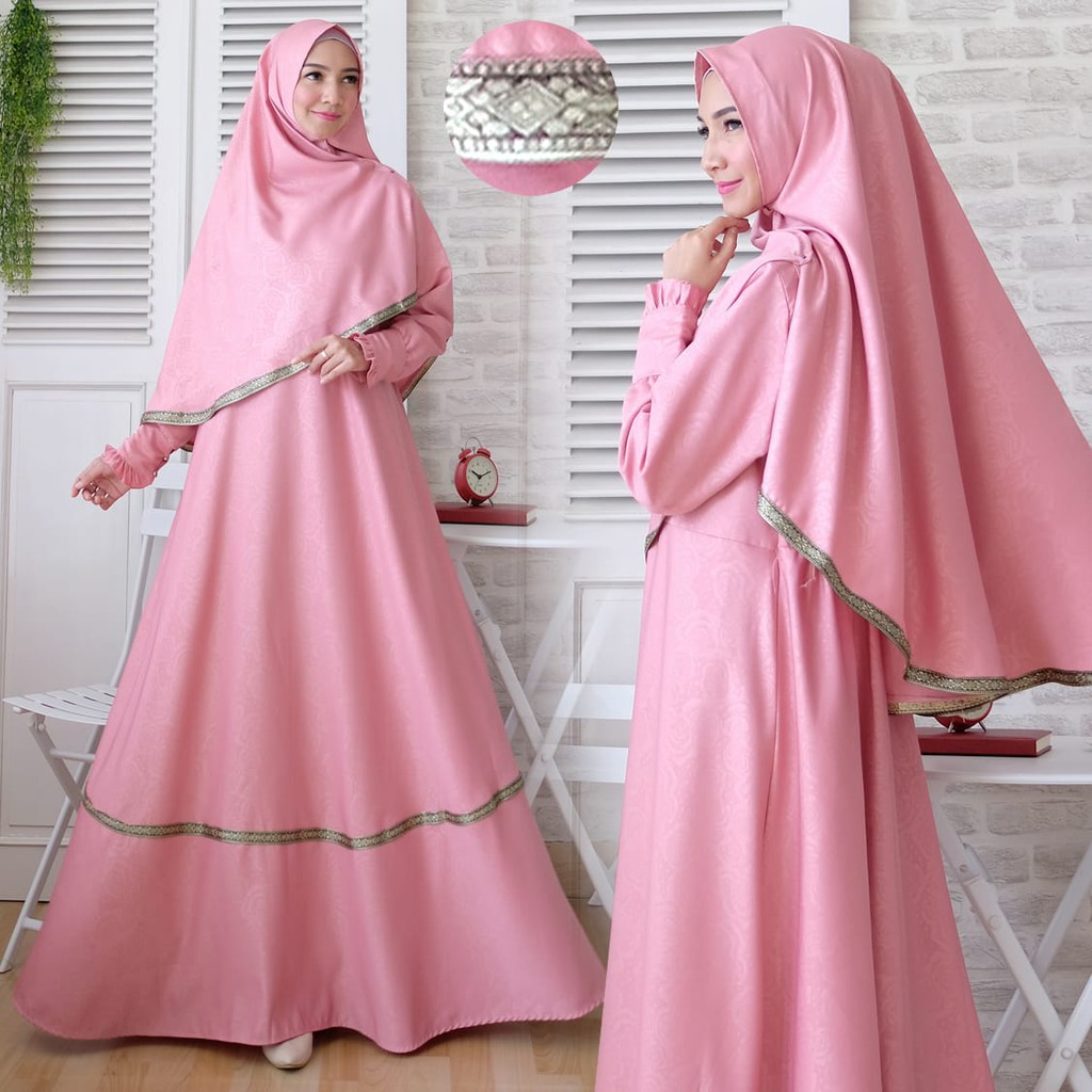 HOPYLOVY SALE - TESSA SYARI BALOTELLI EMBOSS + KERUDUNG BERGO