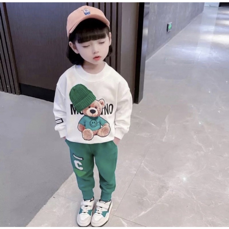 sweater dan celana joger anak 1-5 tahun grosir