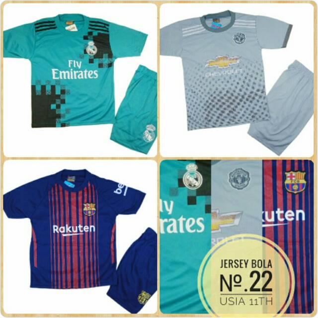 50 Model Baju  Bola Anak Shopee Paling  Bagus  modelbaju id