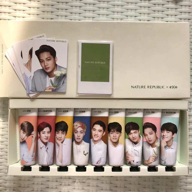 Exo Nature Republic Hand Cream Shopee Indonesia