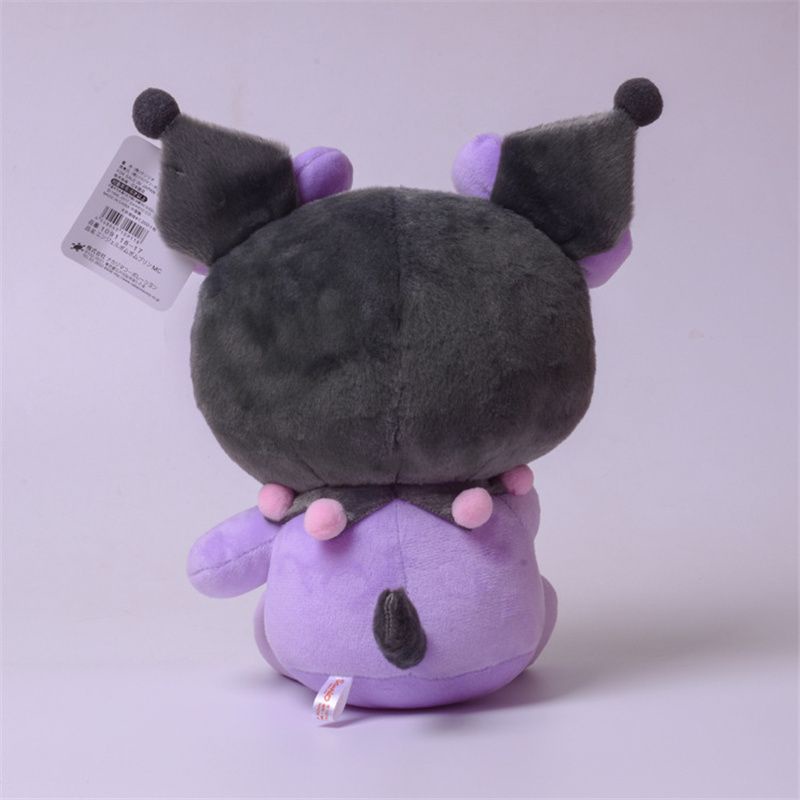 Kawaii Kuromi 8inch Plushee Doll Soft Stuffed Toy Kids Girls Gift Collectible