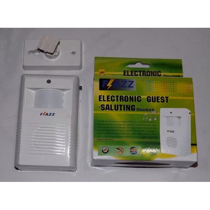 Bel Pintu Sensor Gerak Flazz (Electronic Guest Saluting Doorbell)