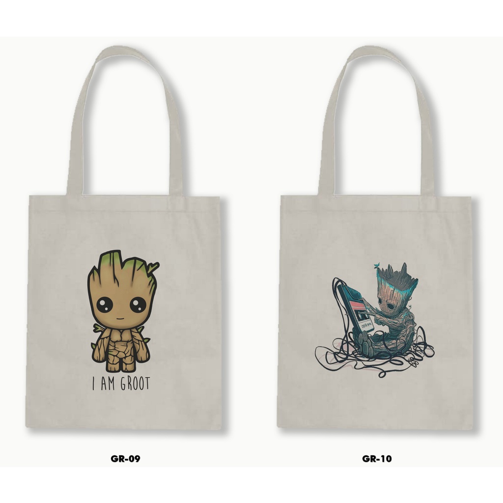 TOTE BAG BLACU - I AM GROOT