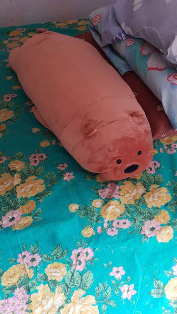 Miniso We Bare Bears Plush Toy Jumbo. Size 80cm