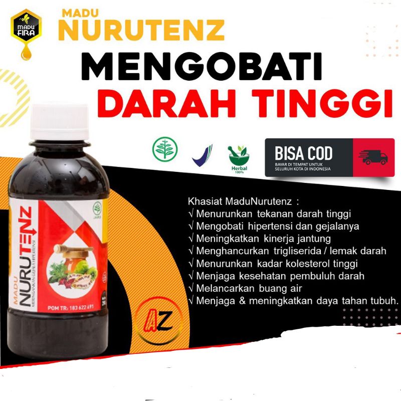 

Madu DARTING l Madu NURUTENZ Hipertensi