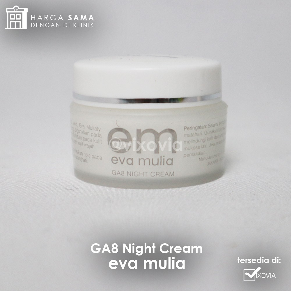 GA8 Night Cream Eva Mulia