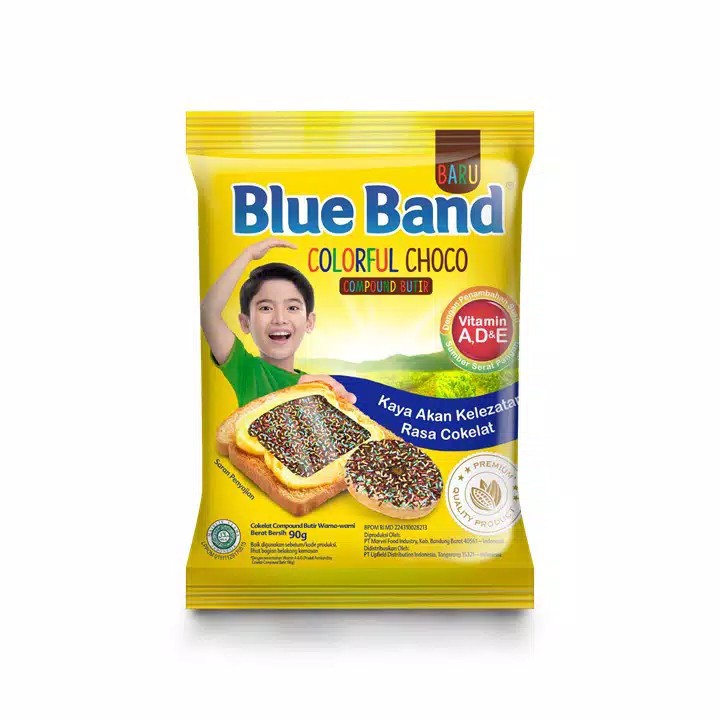 

Blue Band Chocolate Sprinkle Colorful 90 gr