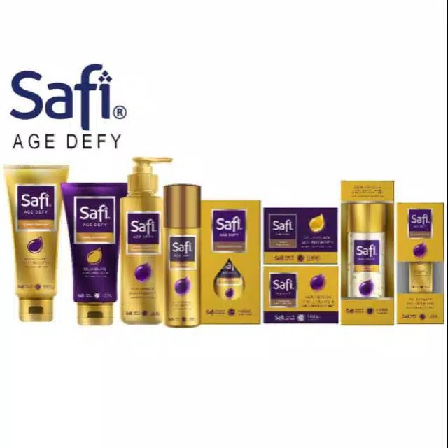 ❤️ Cloudy ❤️SAFI Age Defy Series /Skin Booster /Eye Contour /Gold Water Essence PAKET SAFI