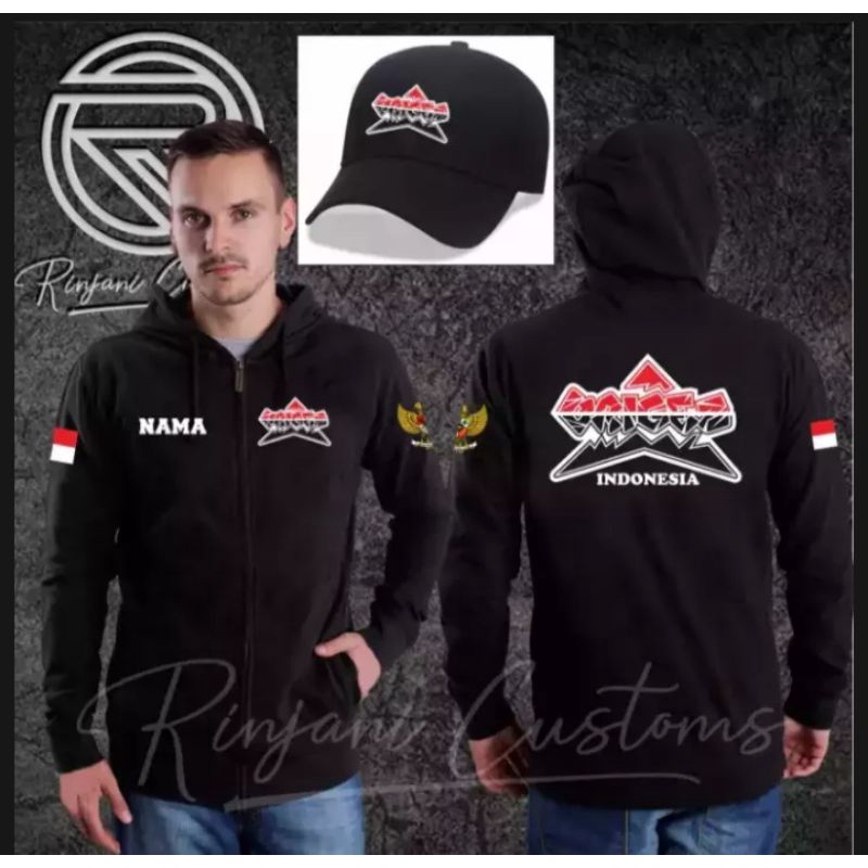 JAKET SWEATER HOODIE BRIGEZ MPH GRATIS NAMA