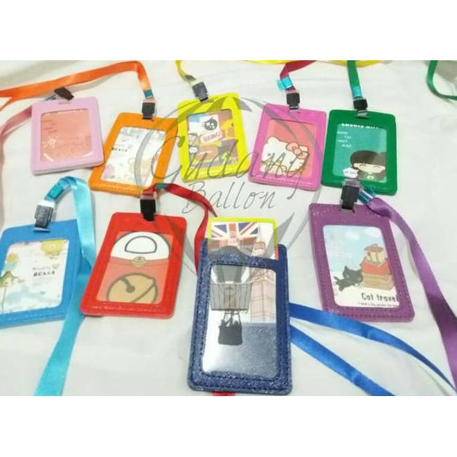 

Id Card Holder Kulit / Gantung Id Card / Tempat Name Tag/ Tali Id Card Kode 470