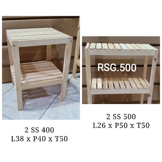  Rak  Susun Buku Dapur Sepatu  TV Lemari Kayu  Portable 