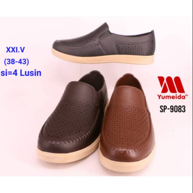 Sepatu Slide Karet Yumeida SP 9083L Casual/Formal Pria Dewasa