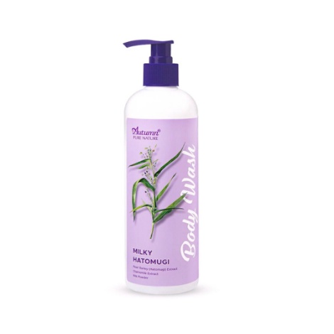 Autumn Milky Hatomugi Body Wash| Sabun Mandi 500ml