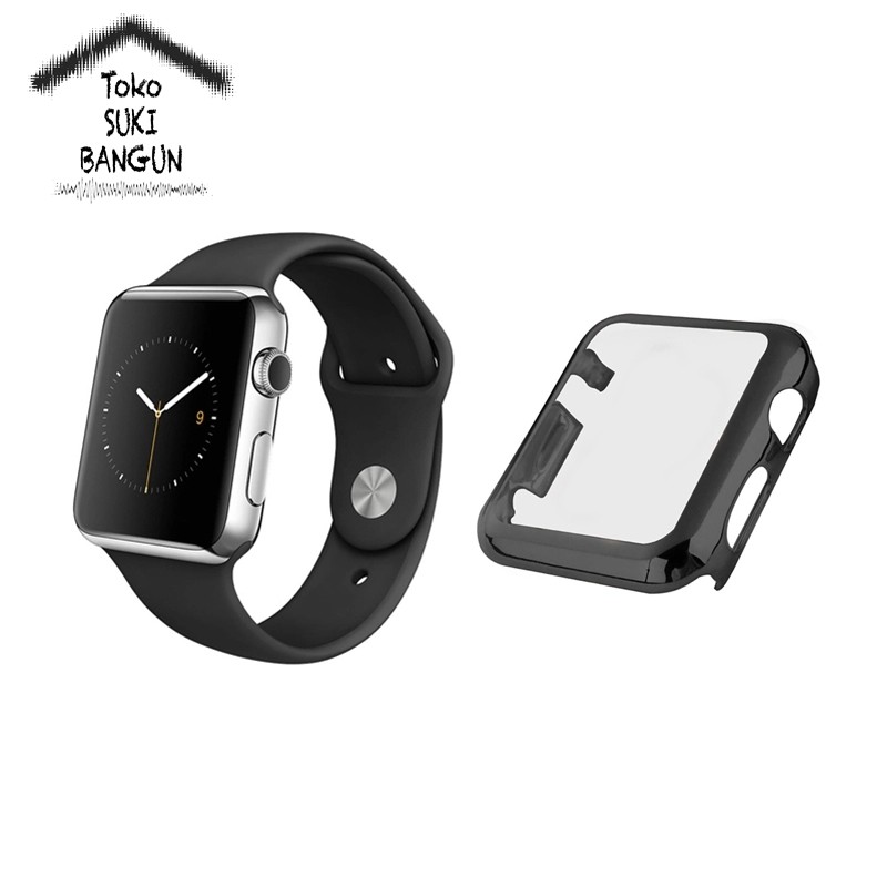 Apple Watch Case Metal Plated Full Screen Cover 38mm 42m Series 1 2 3