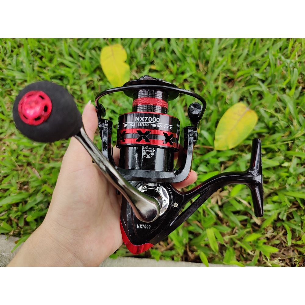 reel pancing besi 20kg max drag CNC handle Alat Gulungan Pancing fishing reel murah