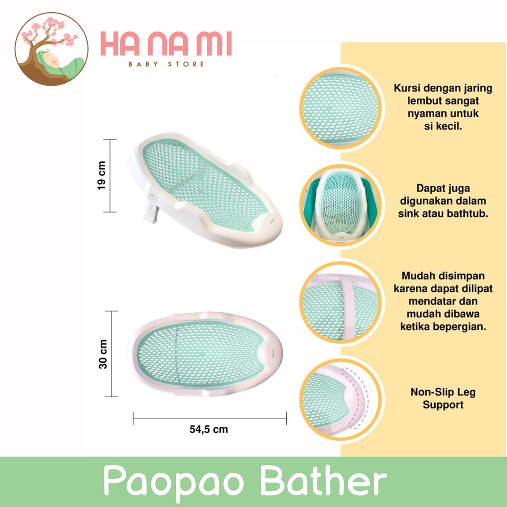 Paopao Baby Bather - Kursi Mandi Bayi