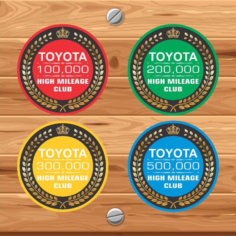 Jual sticker jdm toyota high mileage club Shopee Indonesia