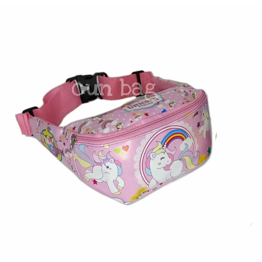 waistbag anak unicorn kudapony tas slempang anak unicorn