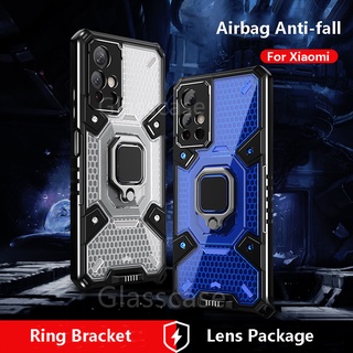 xiaomi redmi note 10 10s 11 11t pro plus 4g 5g phone case fashion armor bumper magnetic ring casing bracket stent protection hard cases shockproof back cover