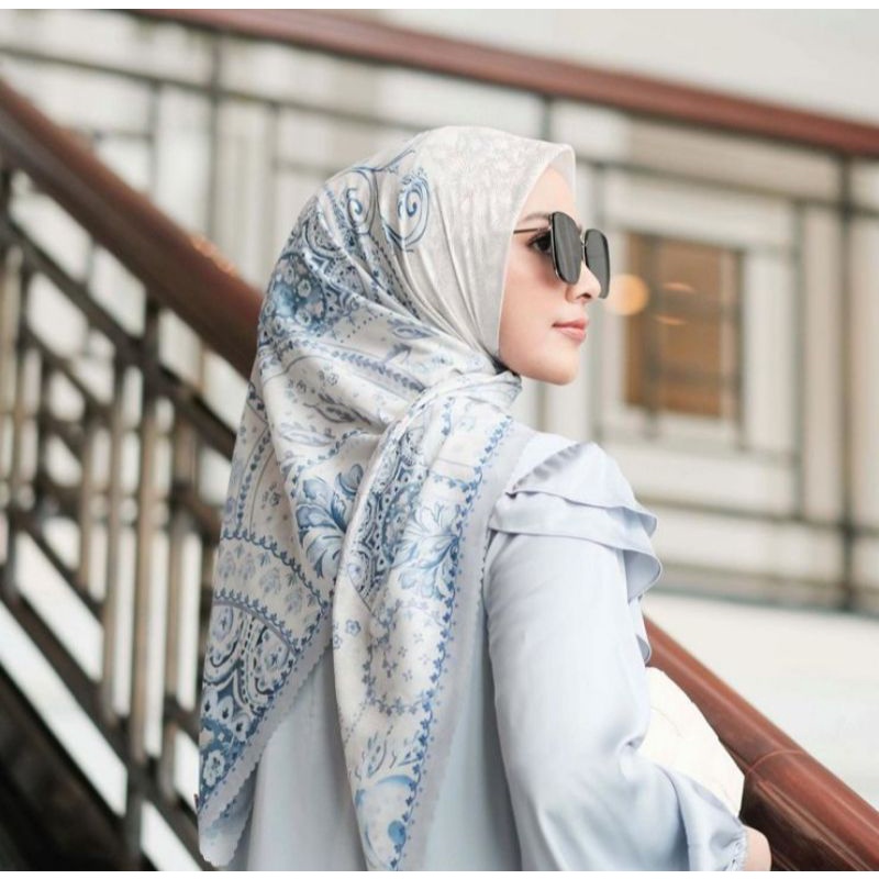 Bohemian scarf vanilla hijab