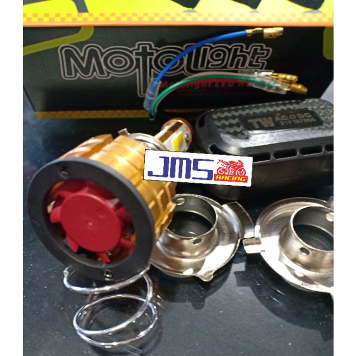 lampu depan utama led putih biru kuning universal mio beat vario scoopy mx fu vixion r15 supra revo