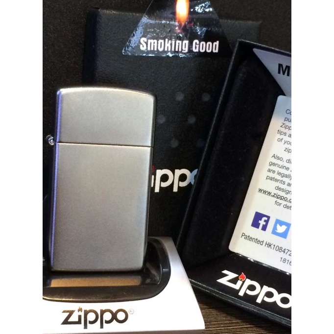 Zippo slim satin 1605