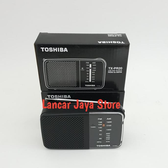 FM/AM Radio Poket Toshiba TX-PR20/ Radio Protable FM/AM Toshiba Asli