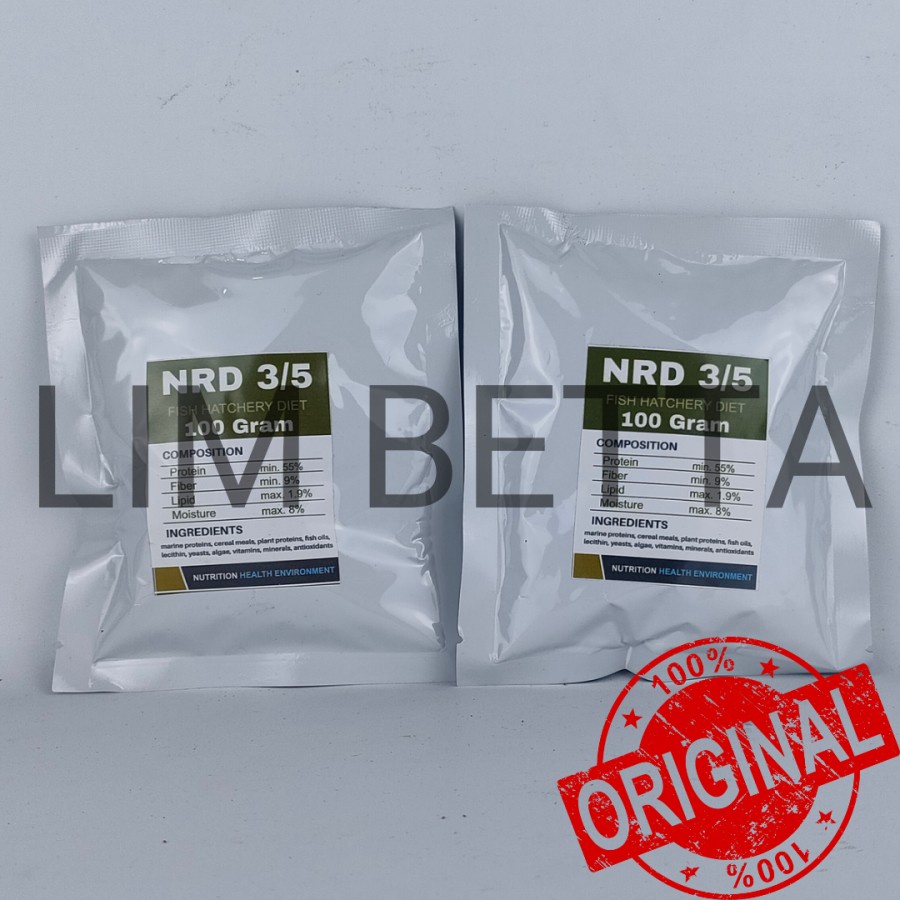 PELET NRD 3/5 KEMASAN 100 GRAM / NRD 300-500 MIKRON