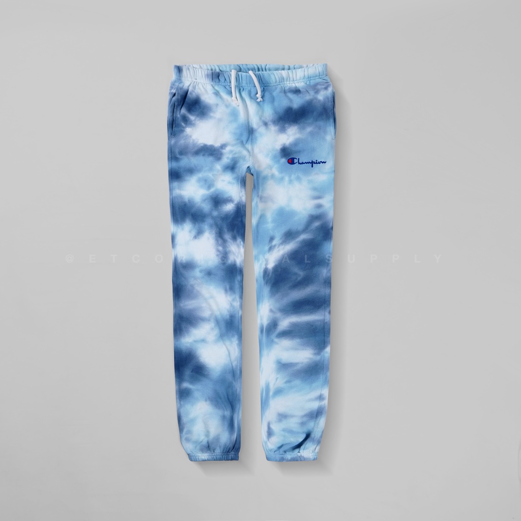 Celana Jogger Pria CHMPN Lightweight Dyeing Blue