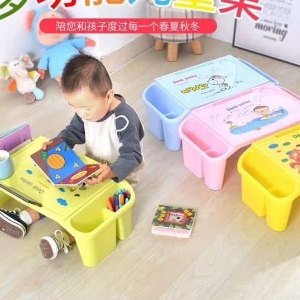 NEW ARRIVAL  9.9 BISA COD/BAYAR DI TEMPAT | Meja Belajar Menulis Bahan Plastik Meja Belajar Anak Bah