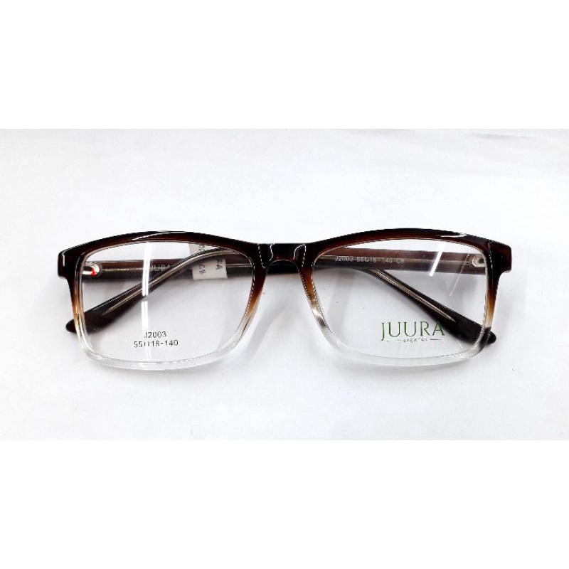 Kacamata Juura Unisex Full Frame J2003 Col.8 (Brown White)
