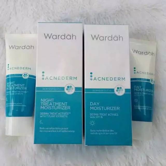 ❤️GROSIR❤️ Wardah Acnederm  Cream / Pelembab Kulit Berjerawat