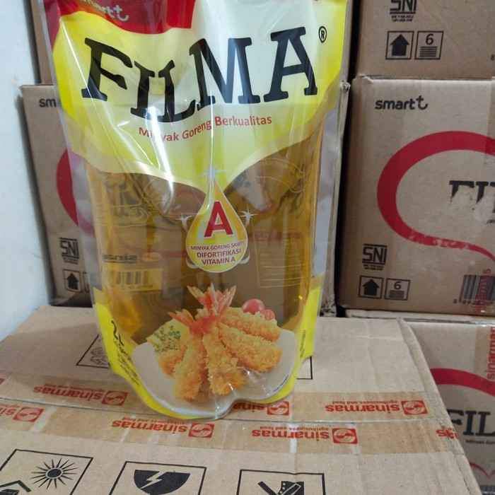

promo - minyak goreng filma 2 liter - 1 dus x 6 pcs - beli 5 gratis 1 dus