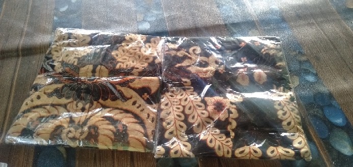 Bswart Batik Hrb026 Kenongo Hem Pendek Padi Pekalongan M L Xl Batik Pria Murah Modern Grosir