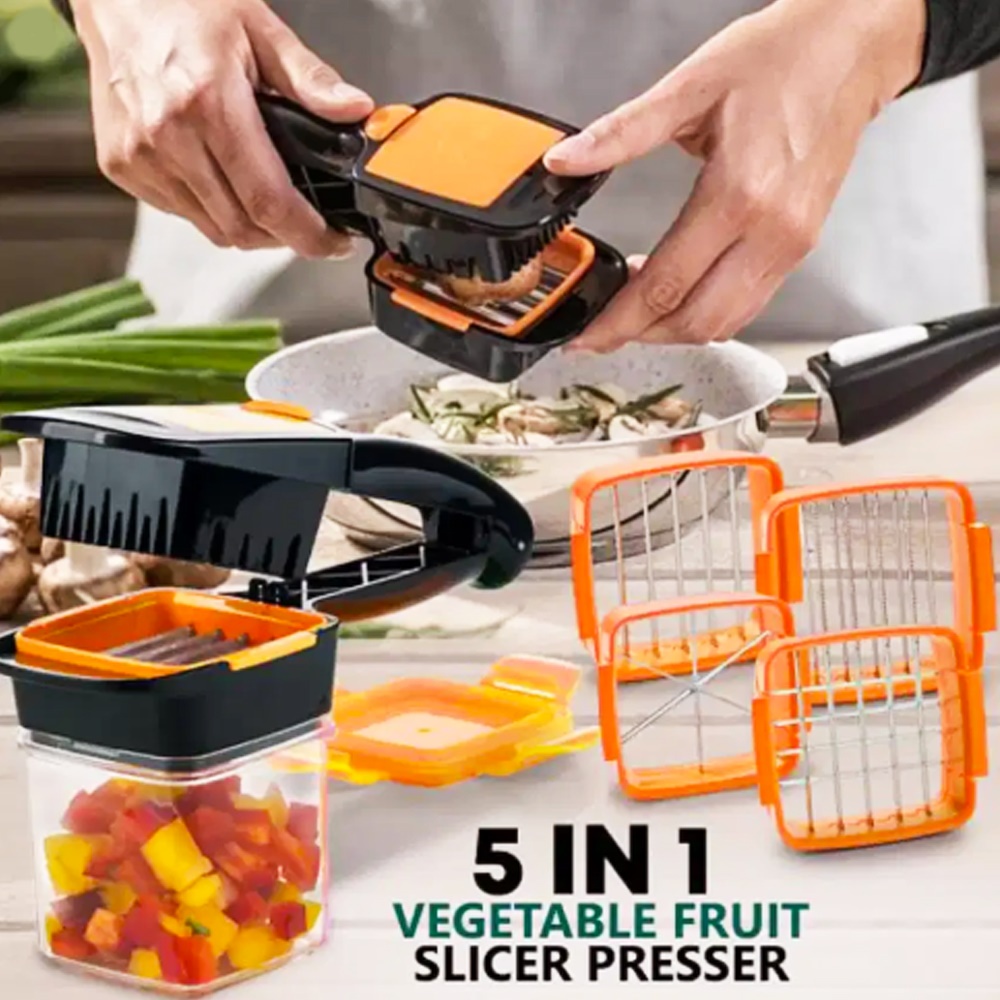 FM - Pencacah Buah dan Sayur As Seen On TV Nicer Dicer Quick 5in1