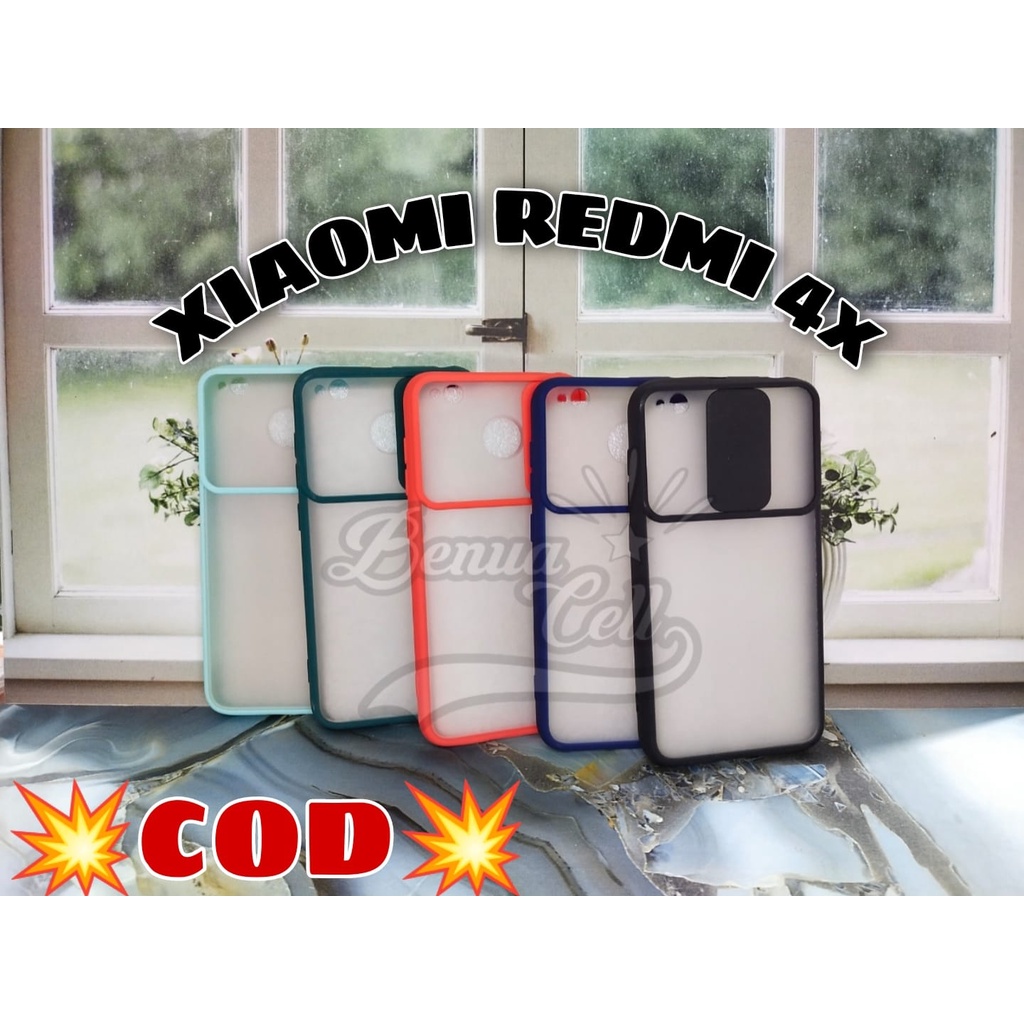 REDMI 4A, REDMI 4X CASE SLIDE PROTECTION CAMERA SOFTCASE SLIDING KAMERA XIAOMI REDMI 4A REDMI 4X - BC