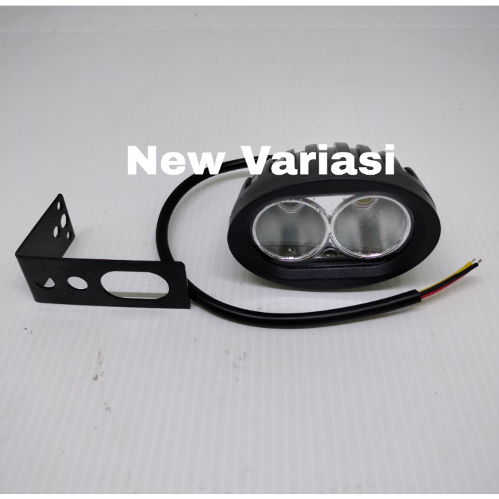 LAMPU TEMBAK SOROT KECIL OWL 2 MATA MINI SUPER TERANG BISA STAY DAN FLASH / LAMPU TEMBAK SOROT LED O