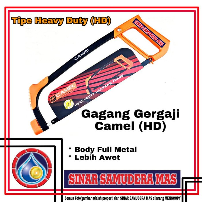 STANG GERGAJI CAMEL tipe Heavy Duty - GAGANG GERGAJI CAMEL  - GERGAJI BESI