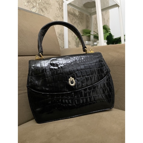 PRELOVED GUY LAROCHE TOP HANDLE BAG