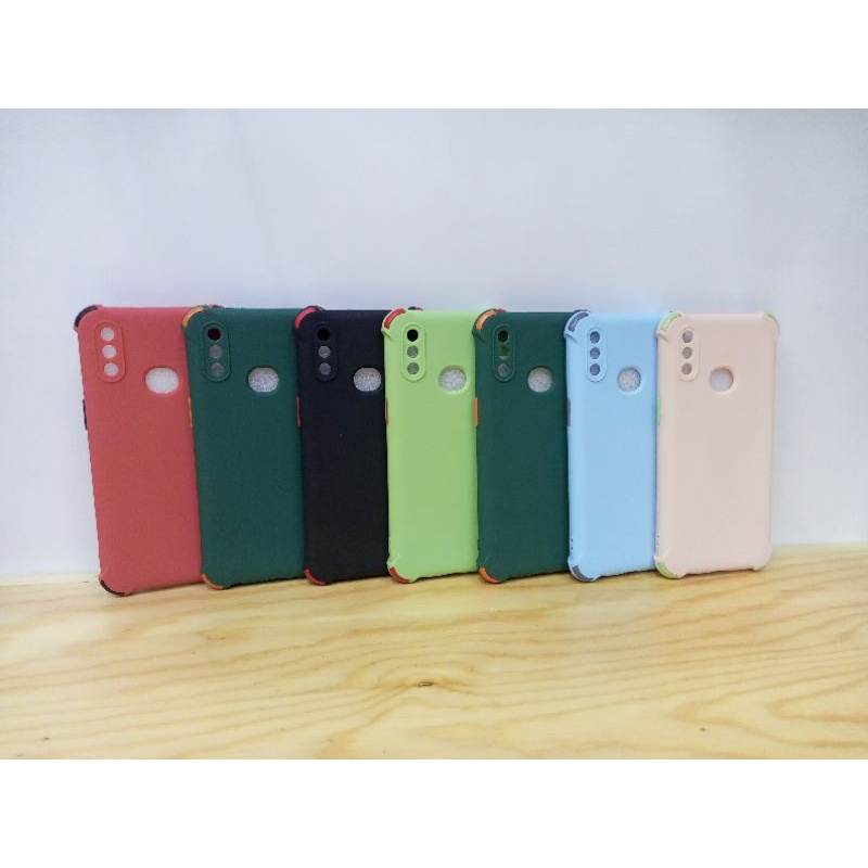 CASE MACARON PLUS CRAK SAMSUNG A10S / M10S SILICON POLOS KESING