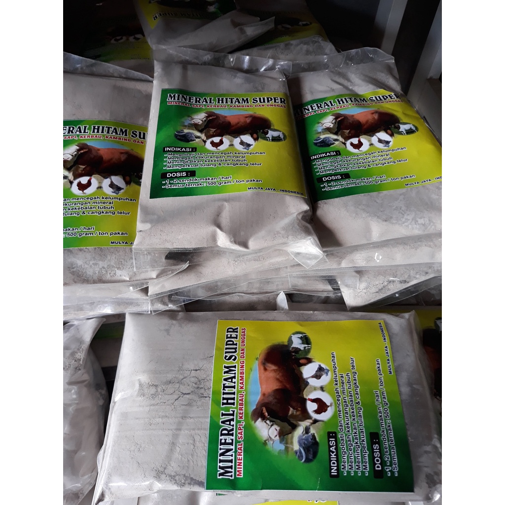 Mineral Hitam Untuk Sapi Maupun Kambing Mencegah Kelumpuhan